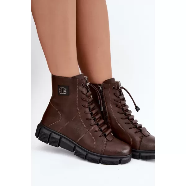  Dámské boty BOTO 26BT17-609 COFFEE 