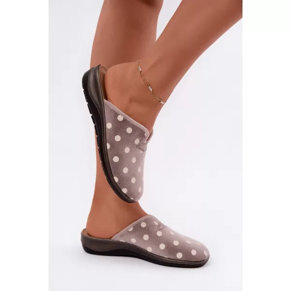  Dámské pantofle INBLU OD000014 BROWN 