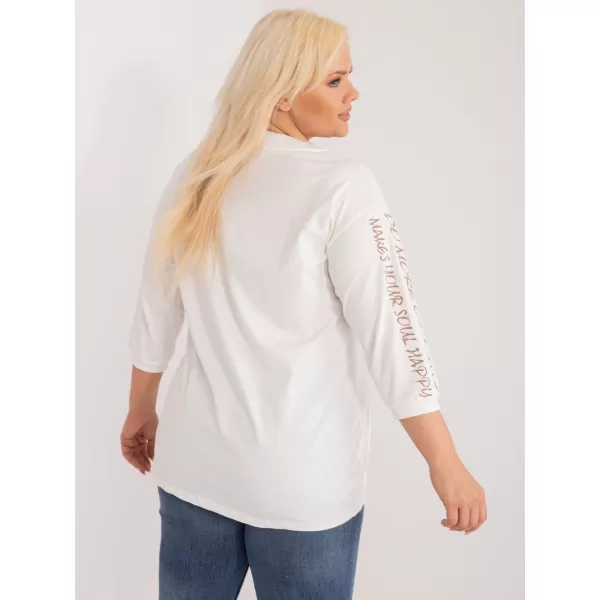  Dámská halenka RELEVANCE RV-BZ-9450.36 WHITE-BROWN 