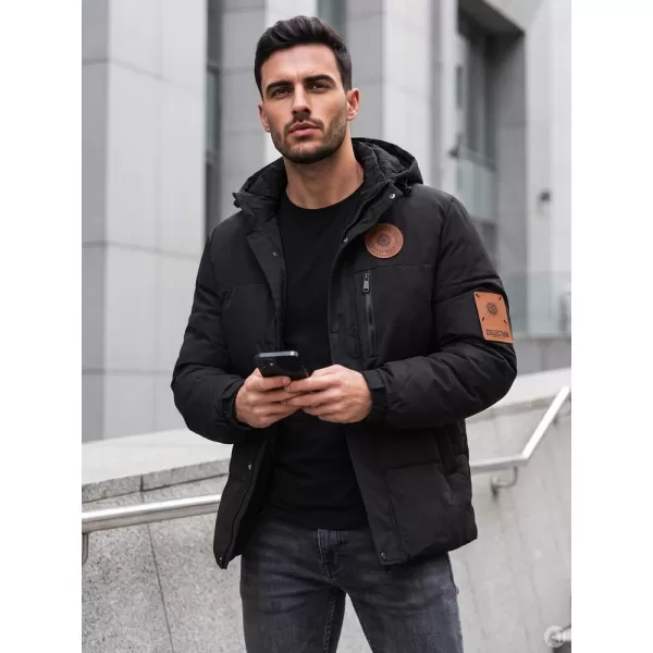 Pánská bunda DSTREET1 ČERNÁ 