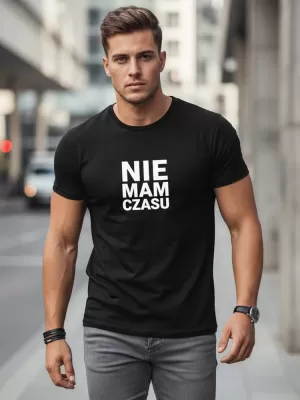 Pánské triko DSTREET ČERNÁ