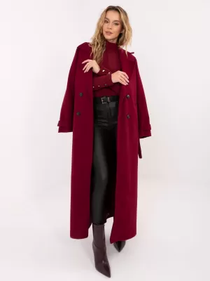 Dámská halenka RUE PARIS MI-BZ-M776.13 BURGUNDY