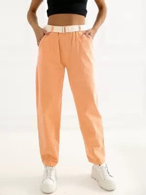 Dámské kalhoty ITALY MODA IT-SP-26016.85 BRIGHT ORANGE