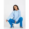 Dámská mikina RUE PARIS RV-BL-8080.56 LIGHT BLUE