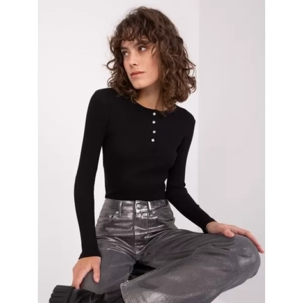  Dámská halenka BASIC FEEL GOOD RV-BZ-9211.59 NOIRE 