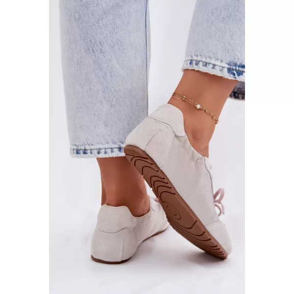  Dámské tenisky BIG STAR SHOES TT274599 BEIGE 