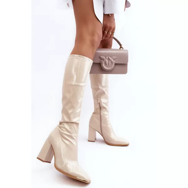  Dámské kozačky BOTO C-238/RB152P BEIGE 