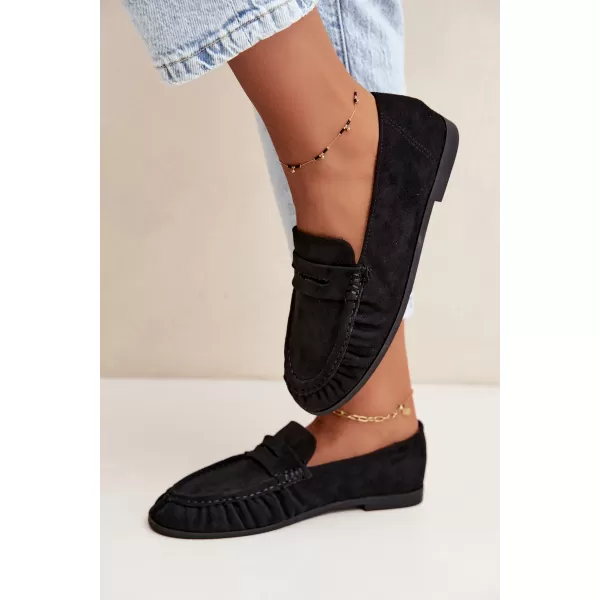  Dámské mokasíny BOTO 9881 BLACK 