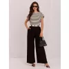 Dámské kalhoty RUE PARIS IT-SP-10358.16 BLACK
