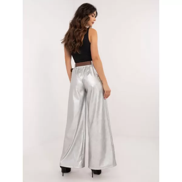  Dámské kalhoty ITALY MODA DHJ-SP-19899.22X SILVER 