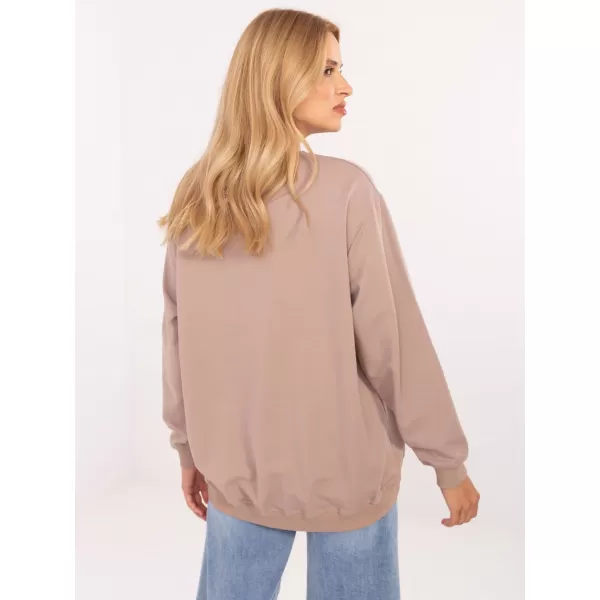  Dámská mikina BASIC FEEL GOOD RV-BL-5185.79P DARK BEIGE 