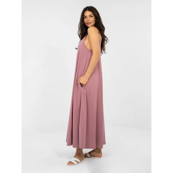  Dámské šaty RUE PARIS RV-SK-A1088.29 DARK PINK 