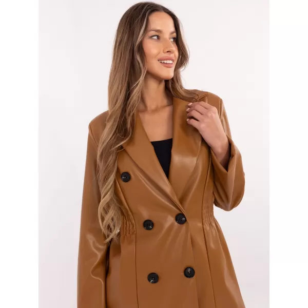  Dámská bunda ITALY MODA DHJ-MA-A8683.37 CAMEL 