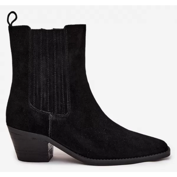  Dámské kotníkové boty BOTO 7546 BLACK 