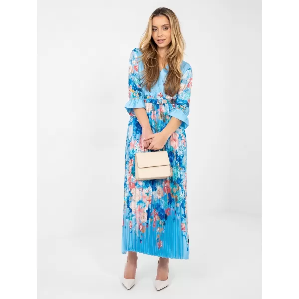  Dámské šaty ITALY MODA IT-SK-18828.92 LIGHT BLUE 