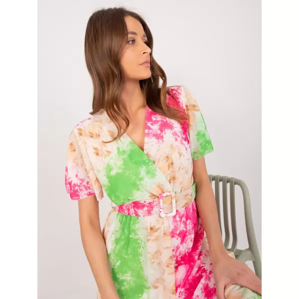  Dámské šaty ITALY MODA DHJ-SK-15967-2.86 DARK PINK 