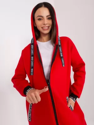 Dámská mikina RELEVANCE RV-BL-6832-2.00P RED