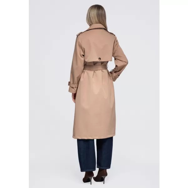  Dámský kabát OMBRE OW-CT-E0003 BEIGE 