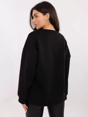 Dámská mikina ITALY MODA MI-BL-4216-1.82 NOIRE