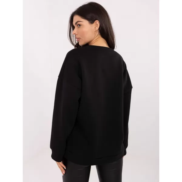  Dámská mikina ITALY MODA MI-BL-4216-1.82 NOIRE 
