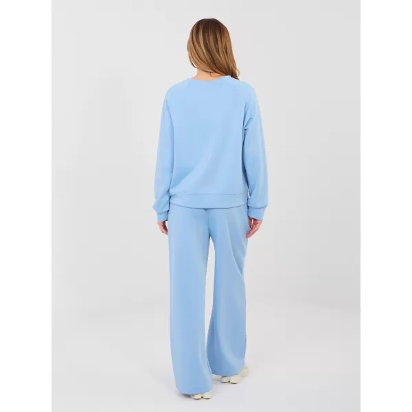  Dámská tepláková souprava FACTORY PRICE IT-KMPL-81001.28 LIGHT BLUE 