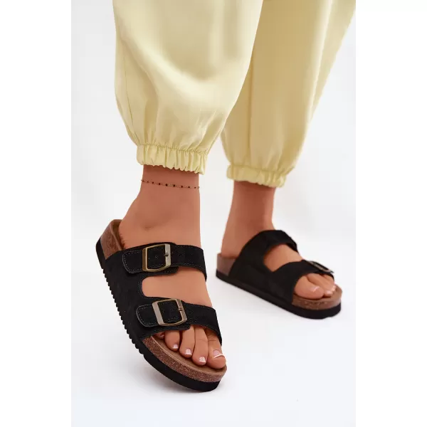  Dámské pantofle BOTO 2832 BLACK 