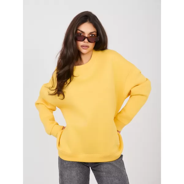  Dámská mikina RUE PARIS RV-BL-A1038.66 YELLOW 