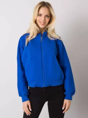 Dámská mikina EX MODA EM-BL-703.17 COBALT
