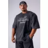 Pánské trička NEBBIA OLYMPIA HEAVYWEIGHT COTTON 941 BLACK