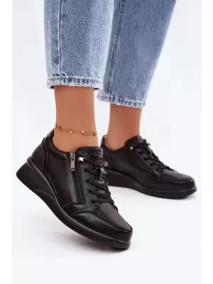 Dámské polobotky VINCEZA 79644 BLACK