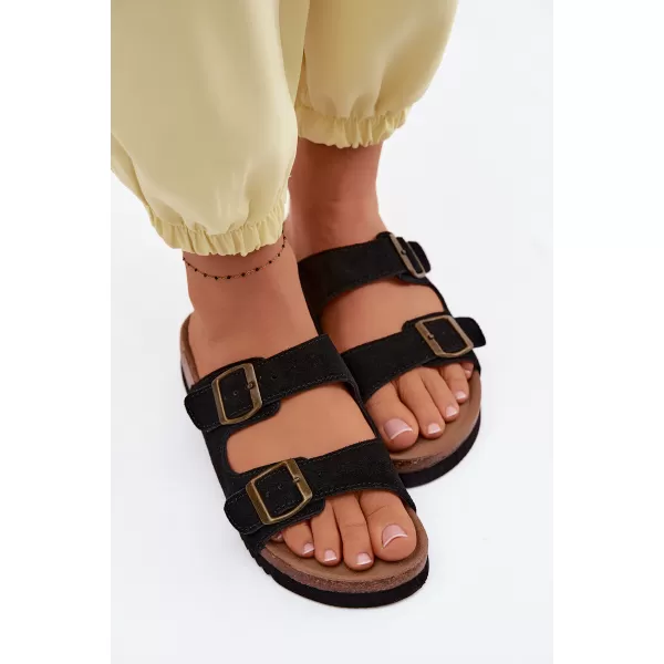  Dámské pantofle BOTO 2832 BLACK 