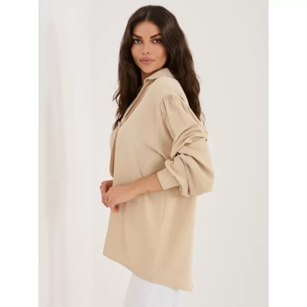  Dámská halenka FACTORY PRICE IT-BZ-28913-1.92 BEIGE 
