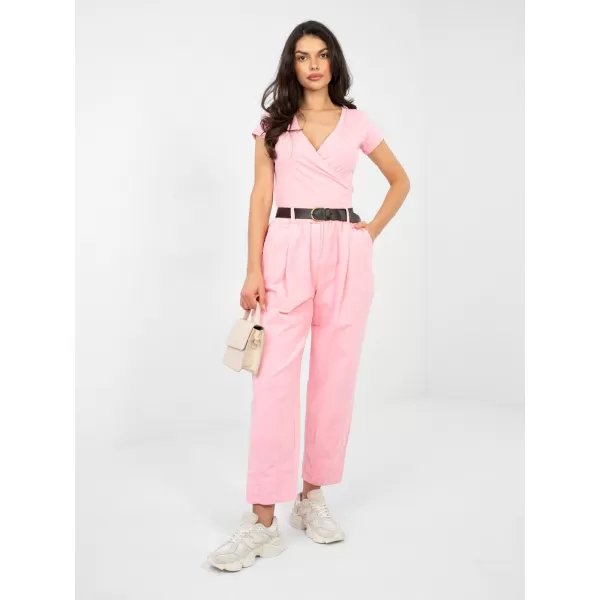  Dámské kalhoty ITALY MODA MI-SP-2690.00 BRIGHT PINK 