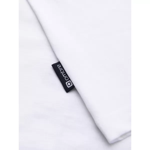  Pánské tričko OMBRE OM-TSPT-0299 WHITE 