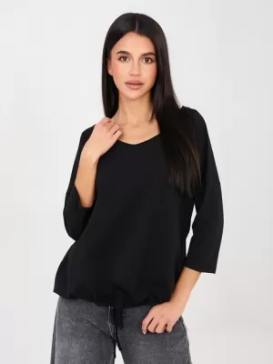 Dámské triko RUE PARIS RV-BZ-A1091.16 BLACK