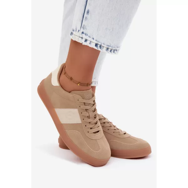  Dámské tenisky BIG STAR SHOES UU274009 BEIGE 