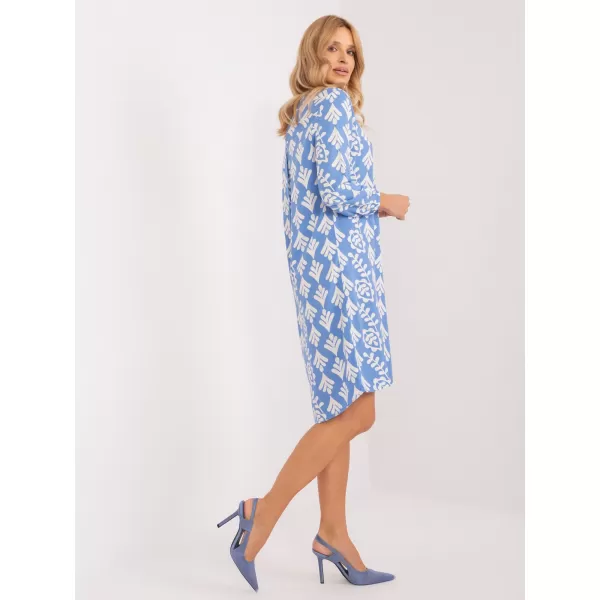  Dámské šaty SUBLEVEL D73771M30427A LIGHT BLUE 