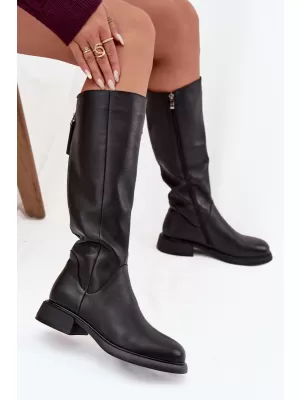 Dámské kozačky S.BARSKI JC62-1036 Black
