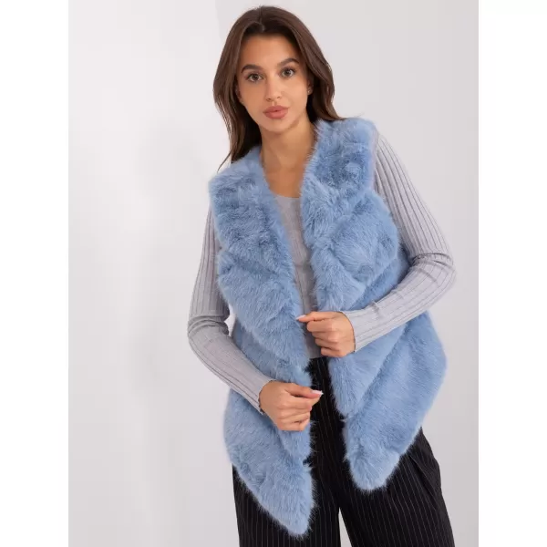  Dámská vesta WOOL FASHION ITALIA AT-KZ-2349.00P BLUE 
