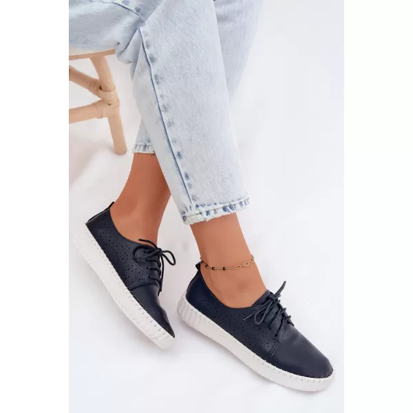  Dámské polobotky BOTO G2437 NAVY 