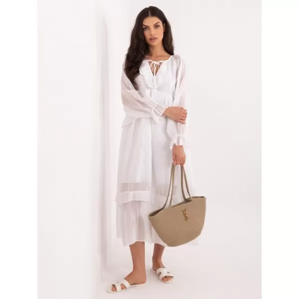  Dámské šaty ITALY MODA IT-SK-51600.19 WHITE 