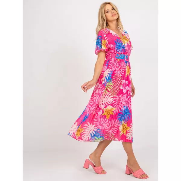  Dámské šaty ITALY MODA DHJ-SK-11331-4.99 DARK PINK 