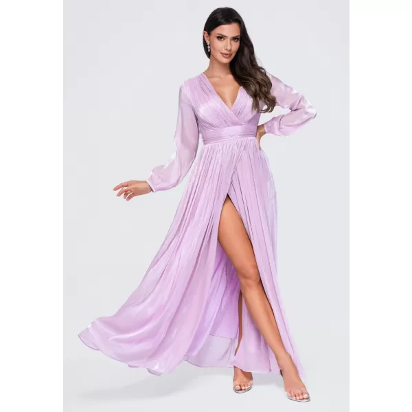  Dámské šaty LARICA LA-OM-DLR418 VIOLET 