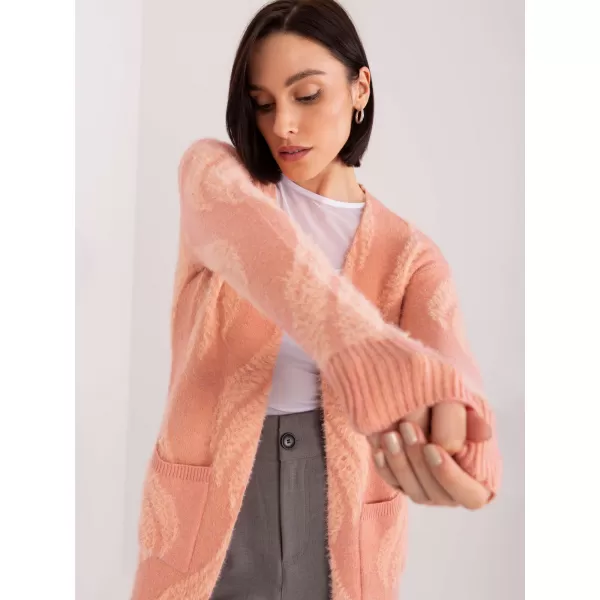  Dámský svetr WOOL FASHION ITALIA AT-SW-234501.00P DARK PINK 