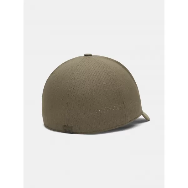  Pánská kšiltovka UNDER ARMOUR M AV LOW STR 1383438-391 ZELENÁ 