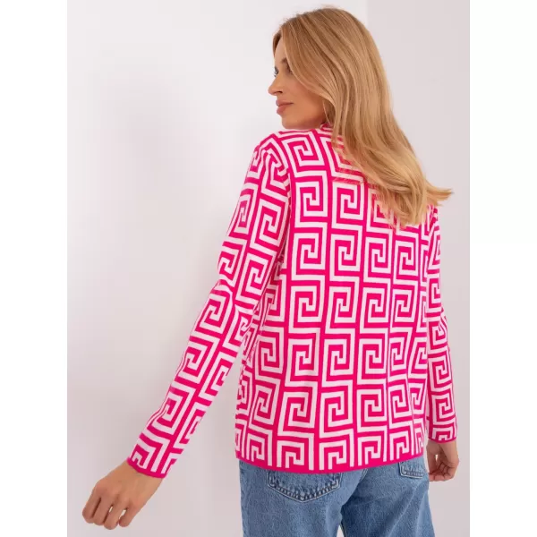  Dámský svetr WOOL FASHION ITALIA AT-SW-2341.00P FUCHSIA 