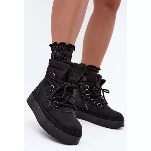  Dámské sněhule BIG STAR SHOES UU274189 BLACK 