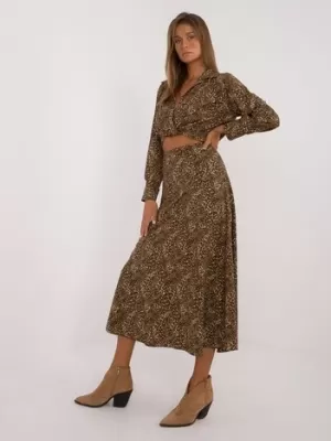 Dámský set ITALY MODA DHJ-KMPL-19586-1.53 DARK BEIGE