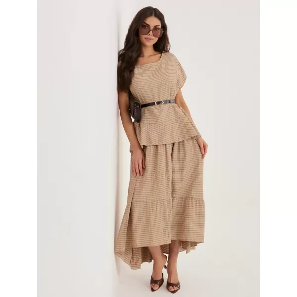  Dámská halenka ITALY MODA IT-BZ-FL10332.80 CAMEL 