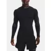 Pánské termo triko UNDER ARMOUR UA CG ARMOUR NOVELTY MOCK 1373828-001 ČERNÁ